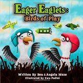 Eager Eaglets children's book illustrated by Ewa Podleś (Rozalek)