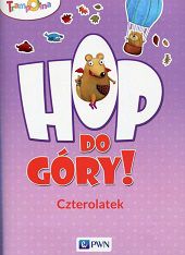 Trampolina Hop do góry! Czterolatek Teczka illustrated by Ewa Podleś (Rozalek)