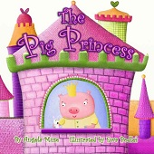 The Pig Princess children's book illustrated by Ewa Podleś (Rozalek)